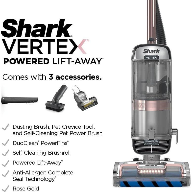 Aspiradora Vertical Shark AZ2002 Vertex Lift-Away 1344W HEPA