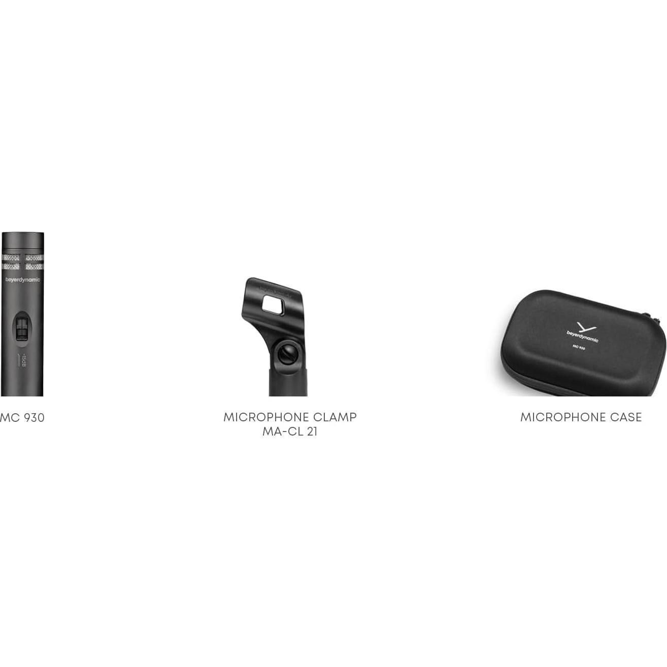 Micrófono de Condensador Beyerdynamic MC 930 Cardioide 0.52kg