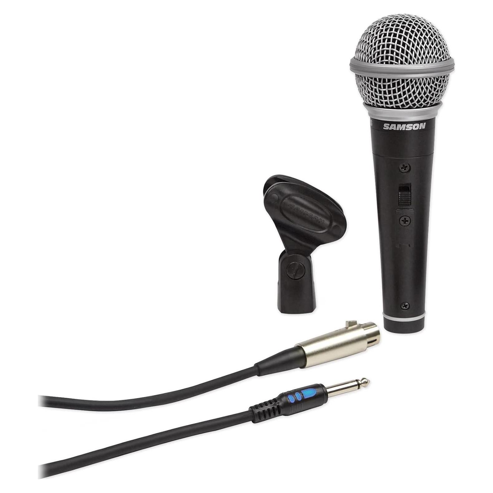 Micrófono dinámico Samson R21S - Cardioide, 0.45 kg