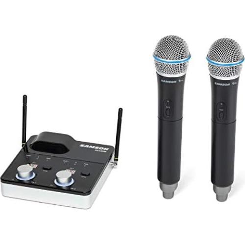 Sistema Inalámbrico UHF Doble Canal Samson Concert 288m