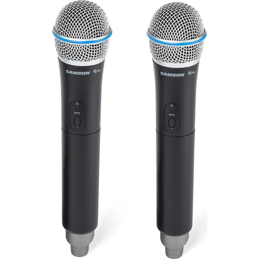 Sistema Inalámbrico UHF Doble Canal Samson Concert 288m