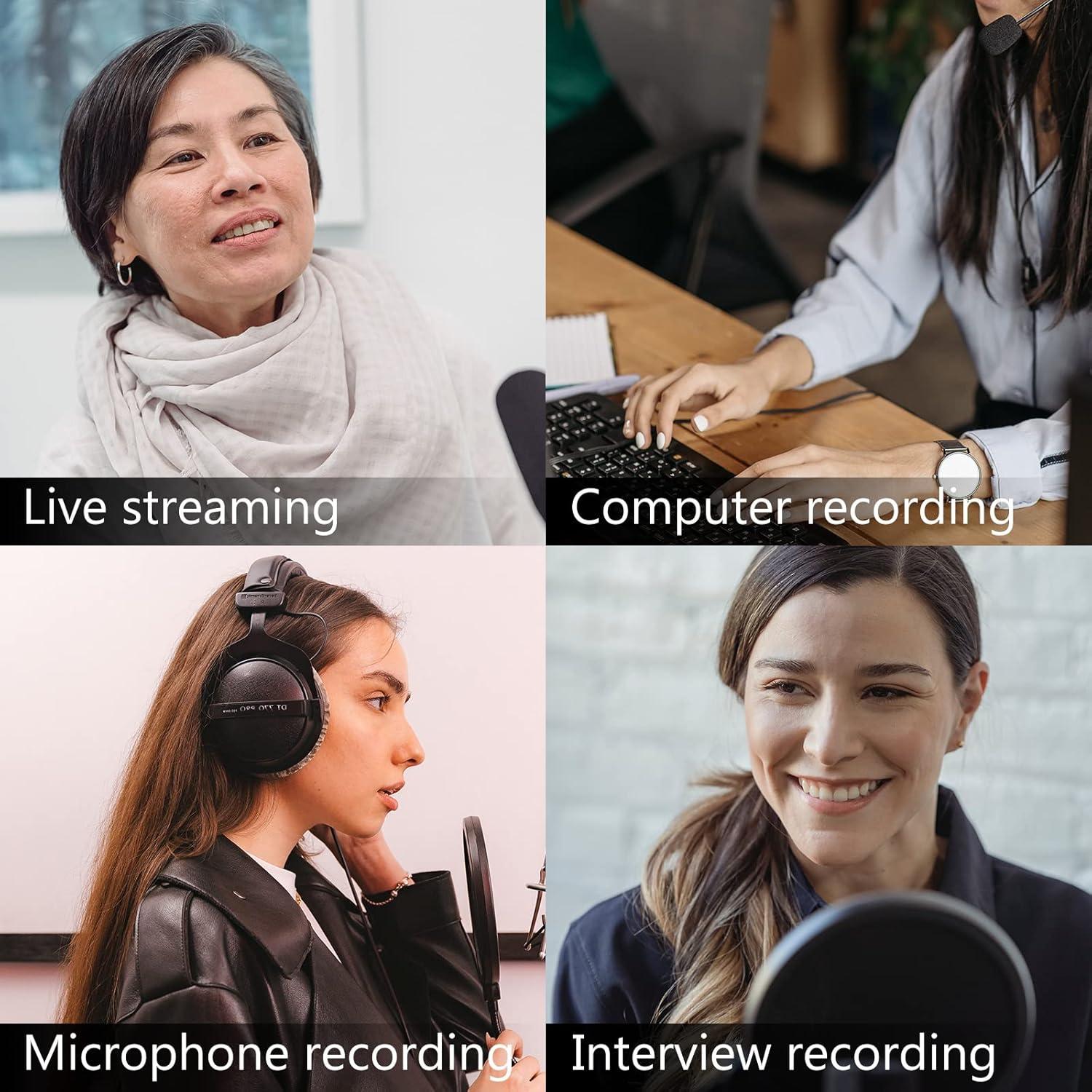 Soporte de Micrófono Geekria Antivibración Metal Negro