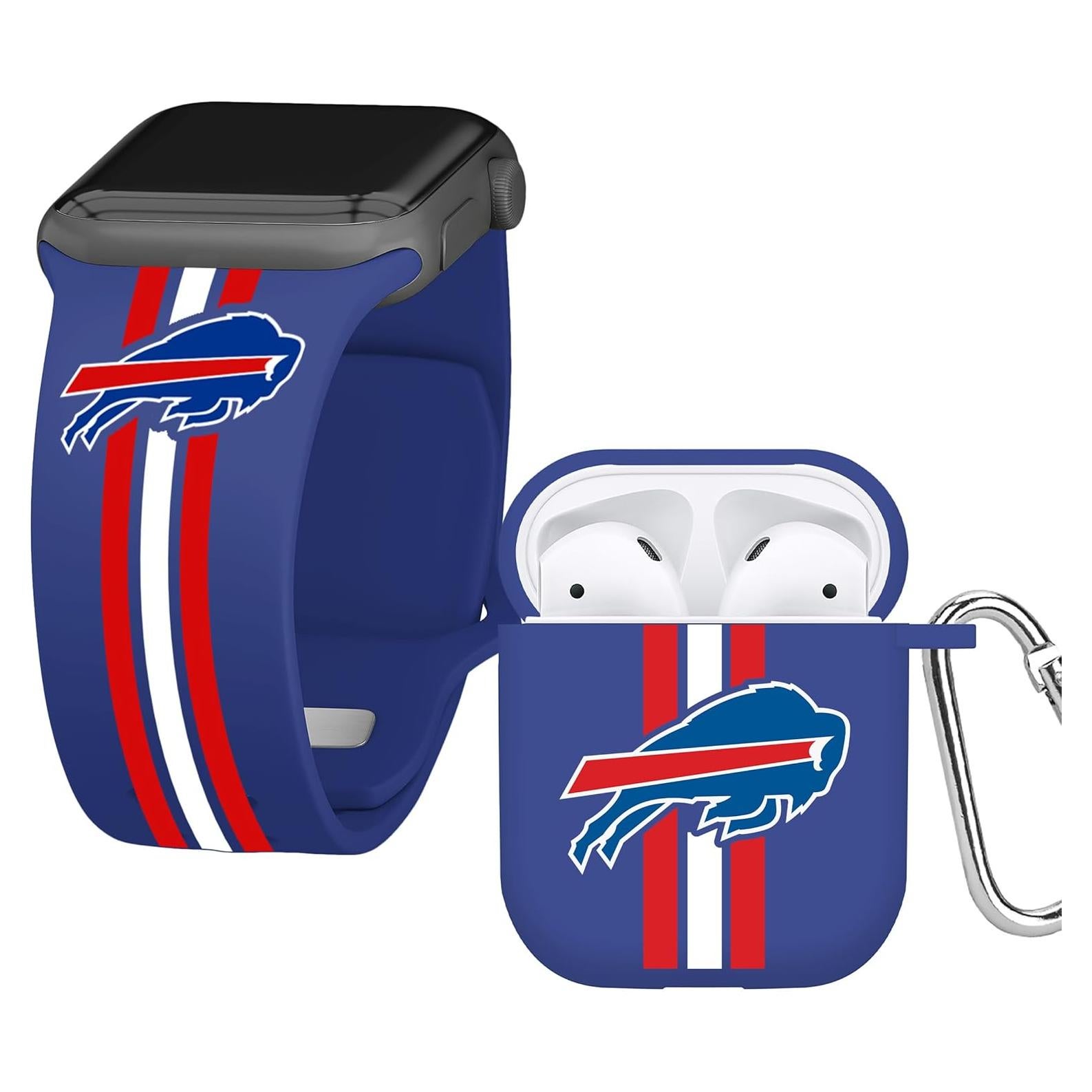 Combo HD Buffalo Bills Game Time para Apple Watch y AirPods