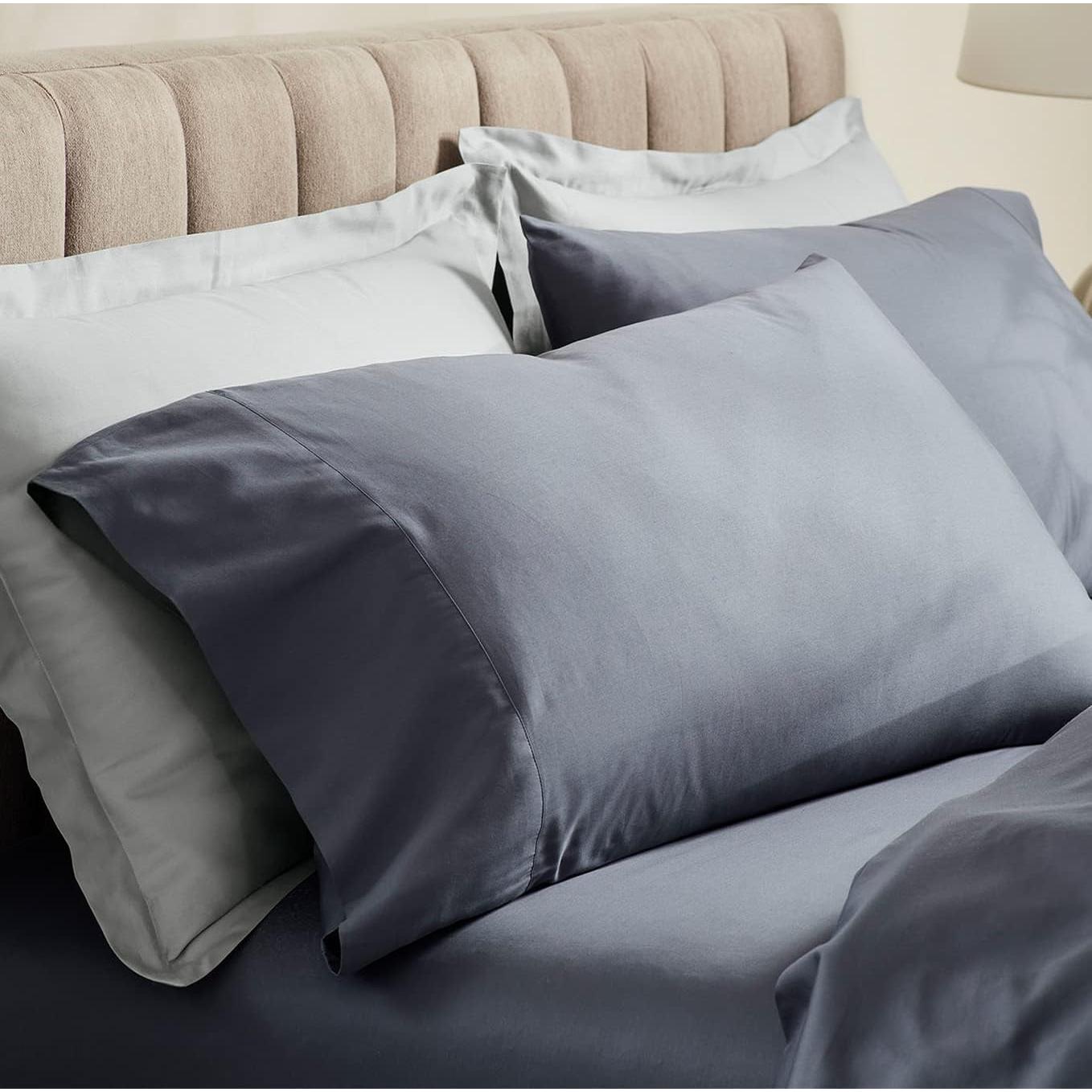 Juego de Fundas de Almohada Estándar Boll & Branch 100% Algodón Orgánico