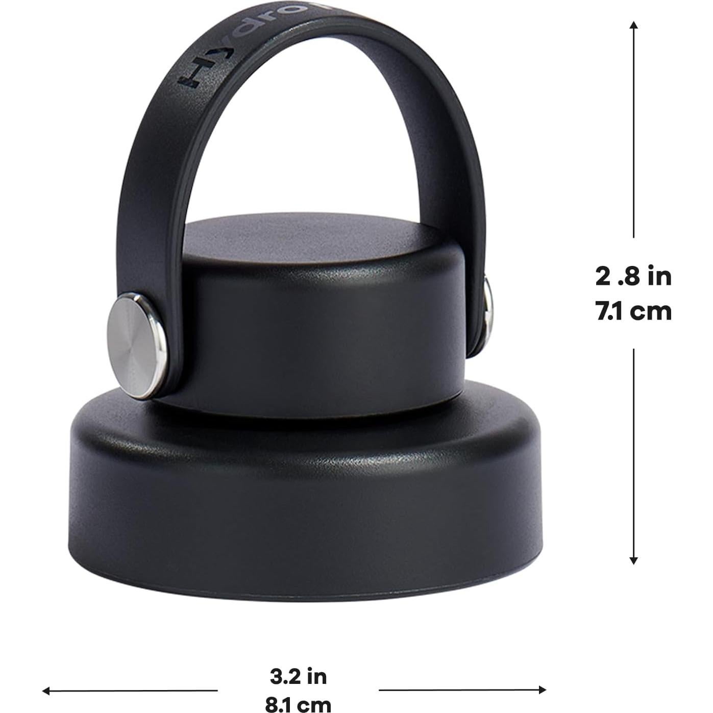 Tapa de Boca Ancha Hydro Flask - Accesorio Chug Negro