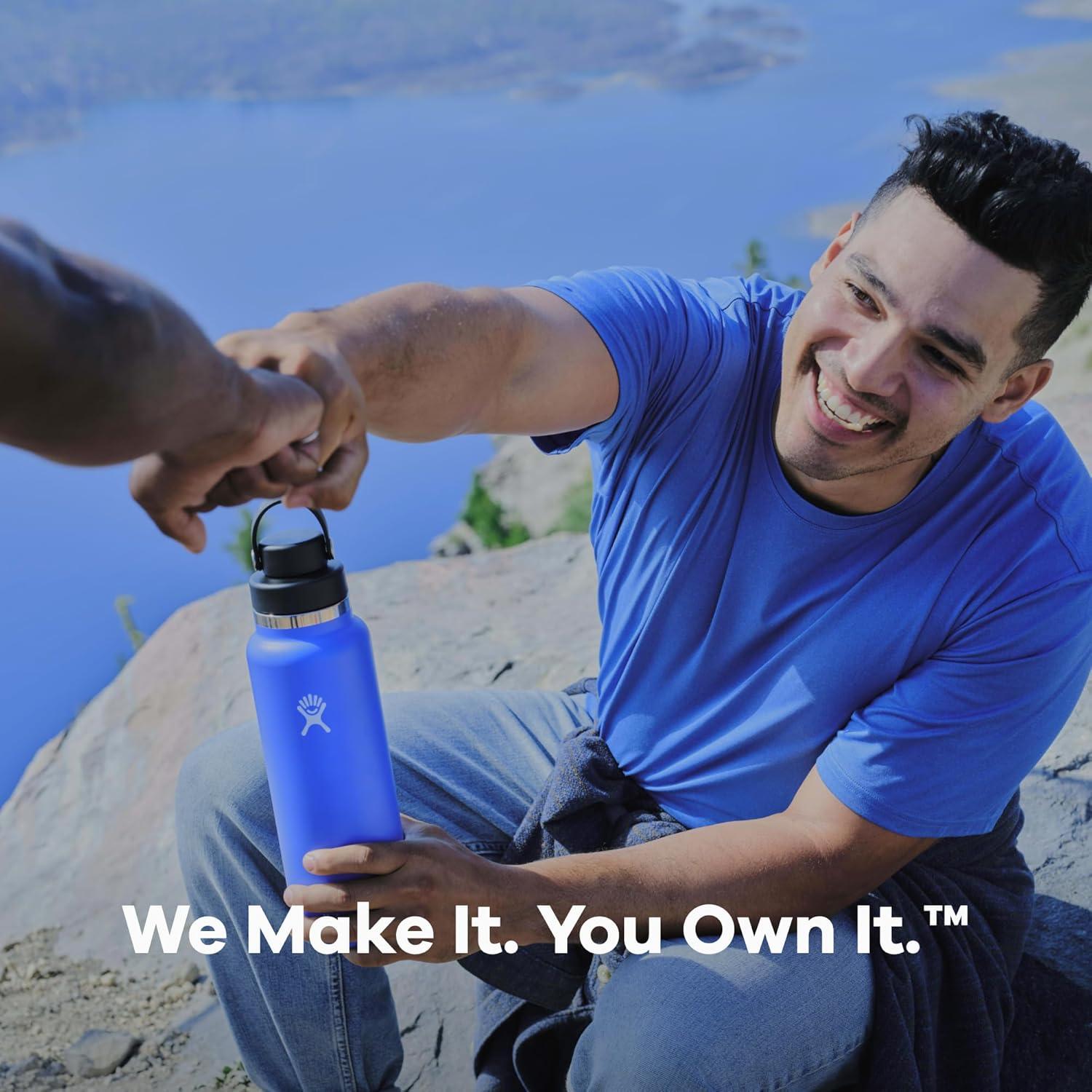 Tapa de Boca Ancha Hydro Flask - Accesorio Chug Negro