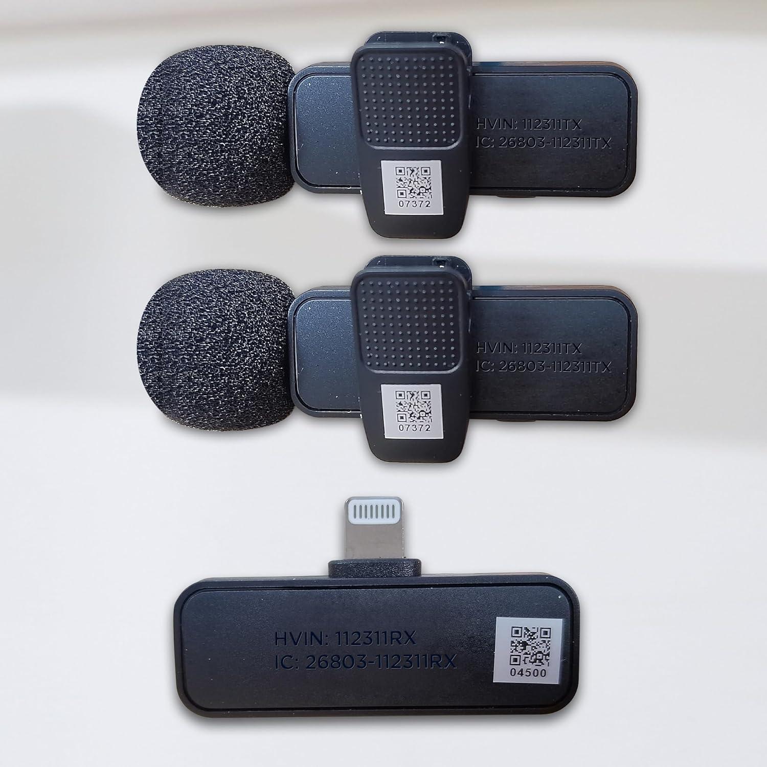 Micrófono Lavalier Inalámbrico BOYA MLS-BY-V2 para iPhone