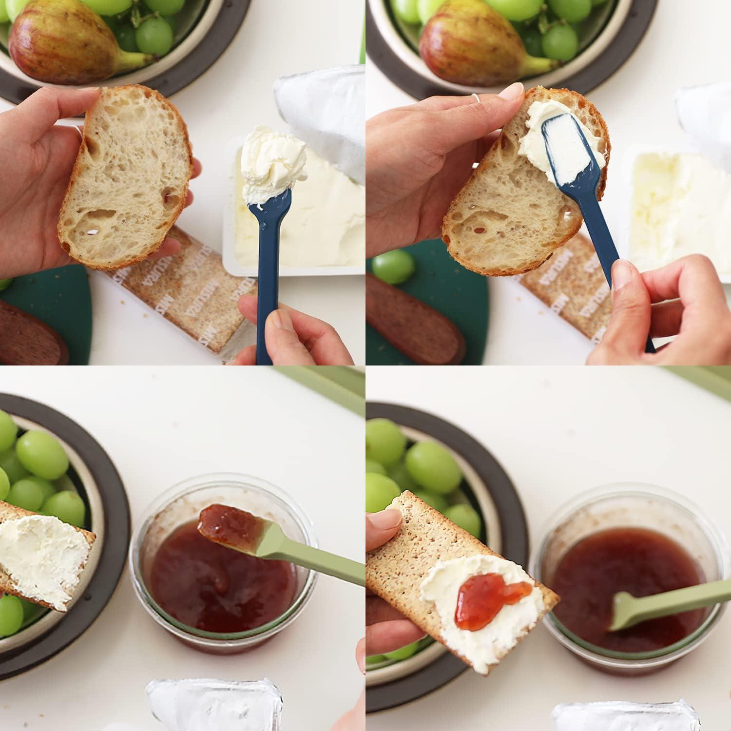 Cucharita de Silicona Carrotez 18.5 cm Verde Profundo