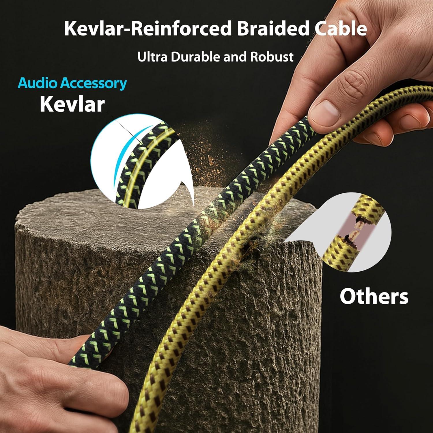 Cable de guitarra Pro Series 3 m con brazo de boom AA AUDIO ACCESSORY