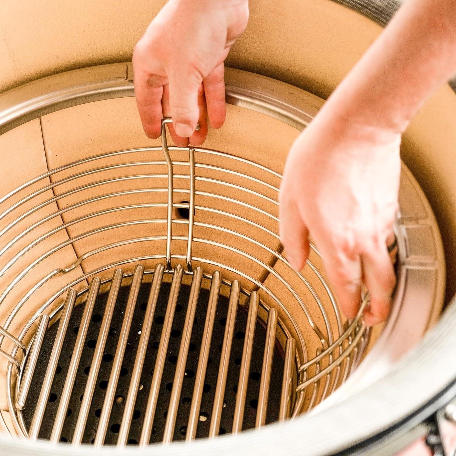 Canasta de Carbón Kamado Joe KJ-MCC23 45.72 cm Acero Inoxidable