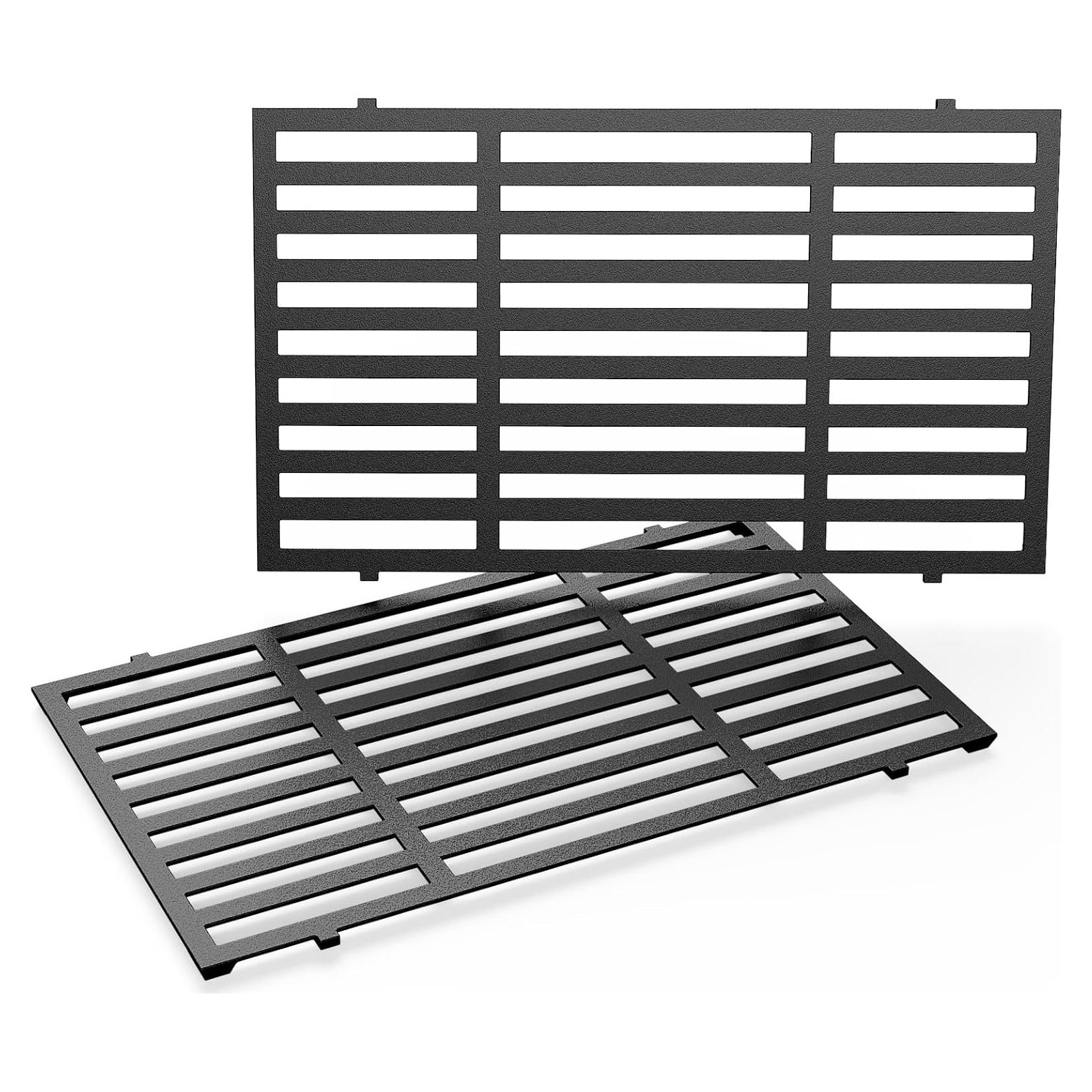 Rejillas de Parrilla Uniflasy 7637 para Weber Spirit E210, 2 Piezas