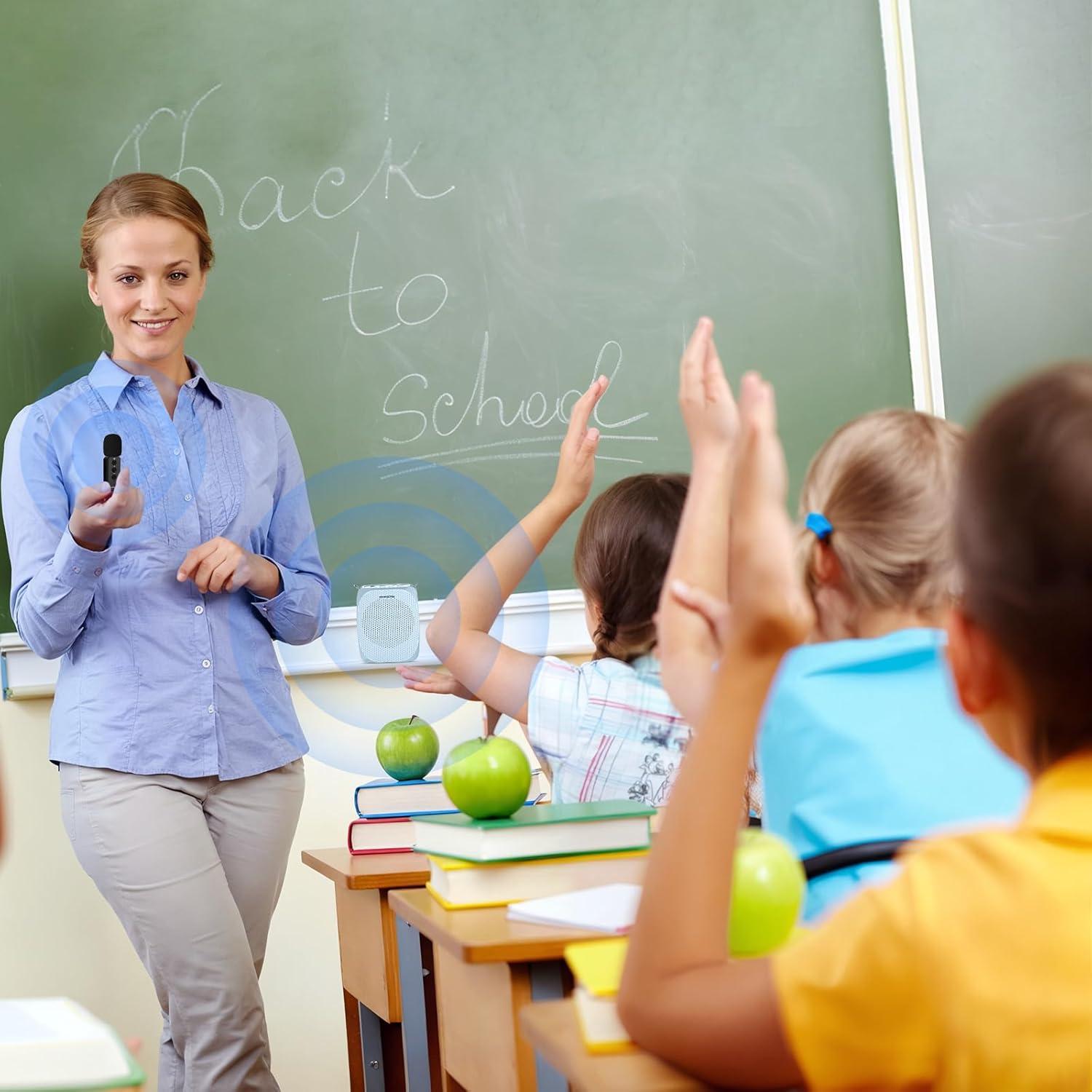 Amplificador de Voz Inalámbrico ZOWEETEK S611 con Micrófono Lavalier