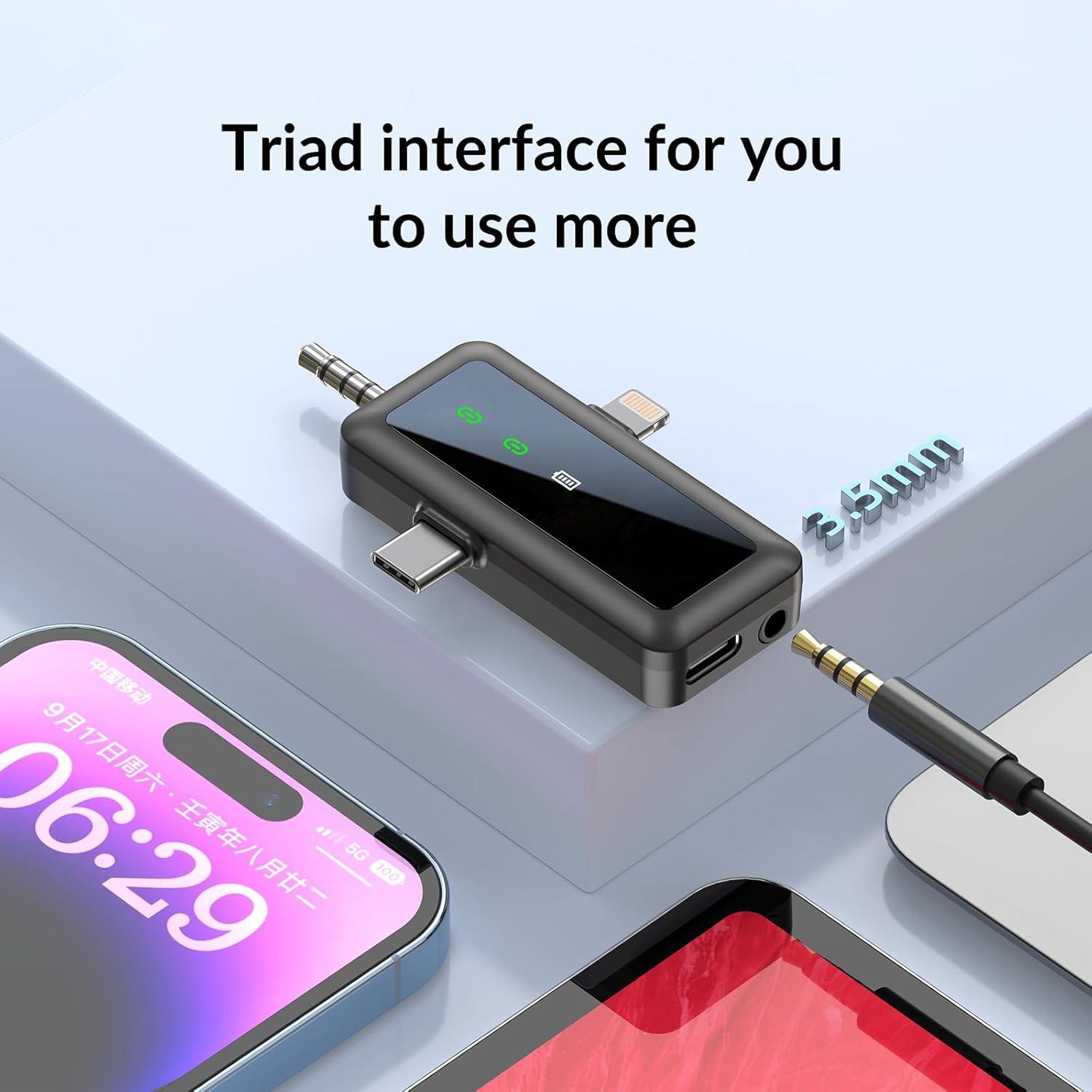 Micrófono Lavalier Inalámbrico SILVER AUTUMN H65 USB-C