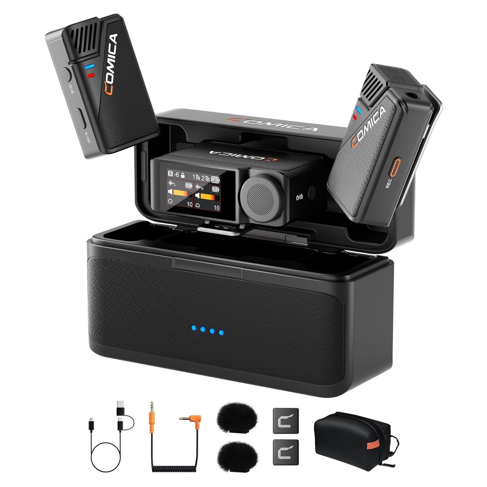 Micrófono Lavalier Inalámbrico Comica BooMax 48kHz 32-bit