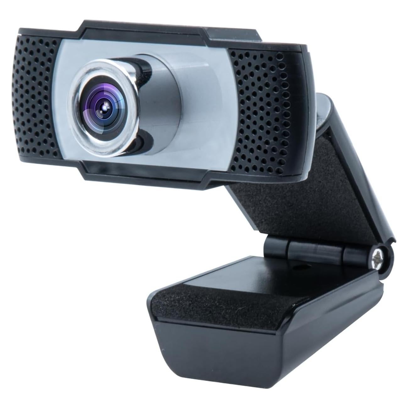 Cámara web HD 1080p Bocodow con micrófono y enfoque manual