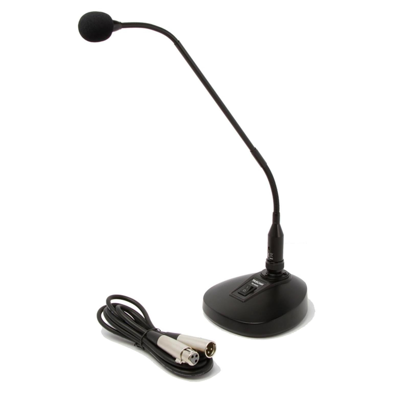 Micrófono de condensador Tascam TM-95GN cuello de ganso