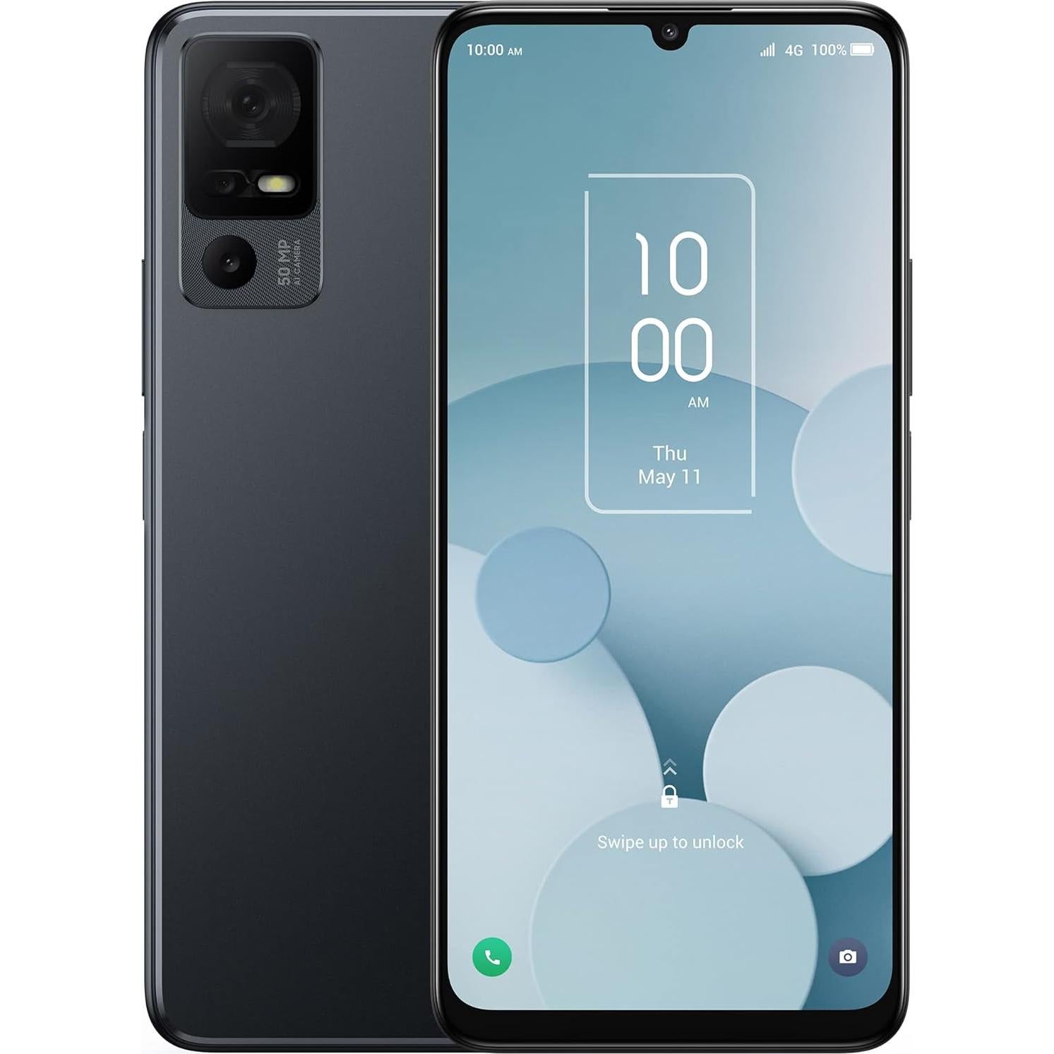 TCL 40XL 2023 Teléfono Celular 6GB + 256GB, Pantalla 17.15cm, AI 50MP
