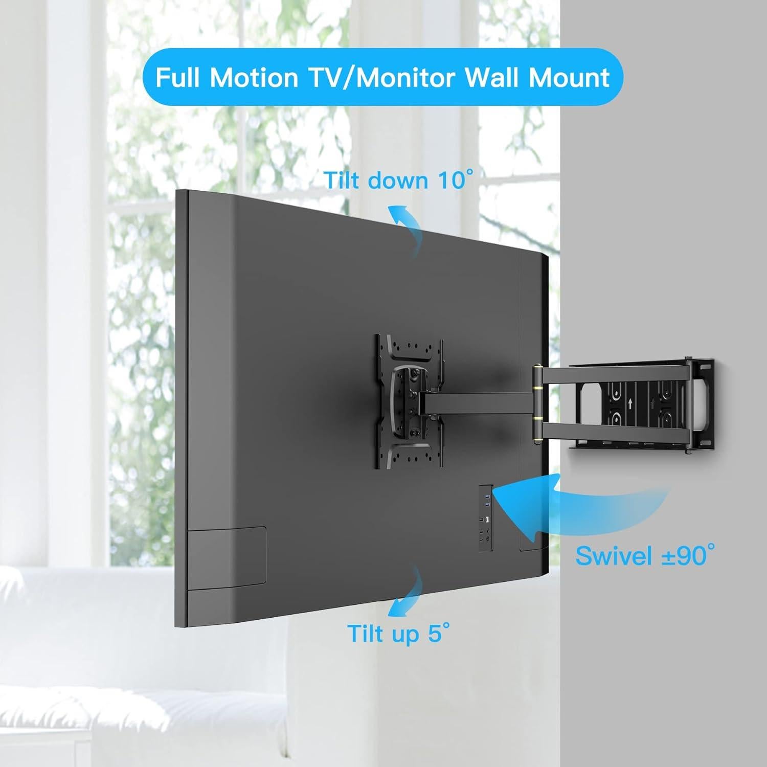 Soporte de Pared para TV de Esquina FORGING MOUNT 13-43"