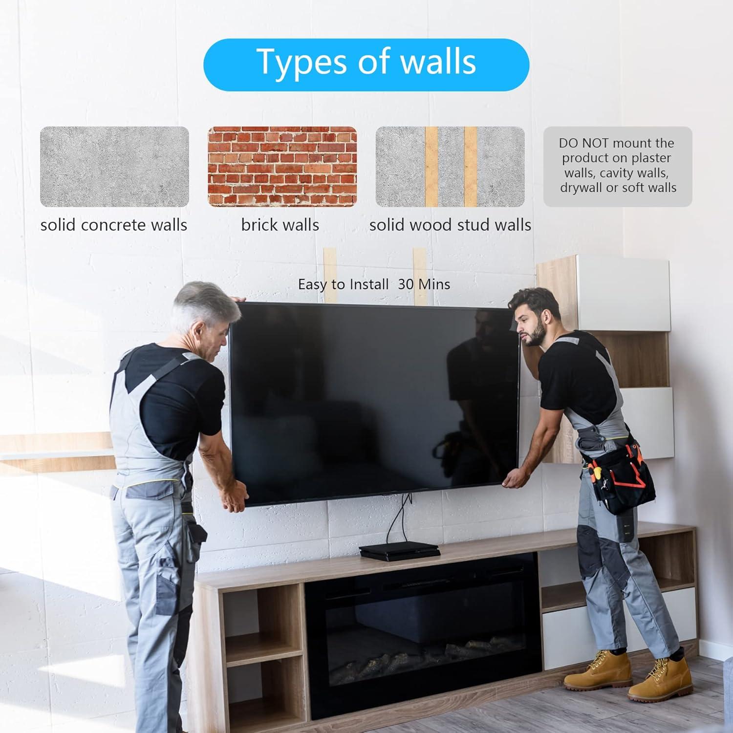 Soporte de Pared para TV de Esquina FORGING MOUNT 13-43"