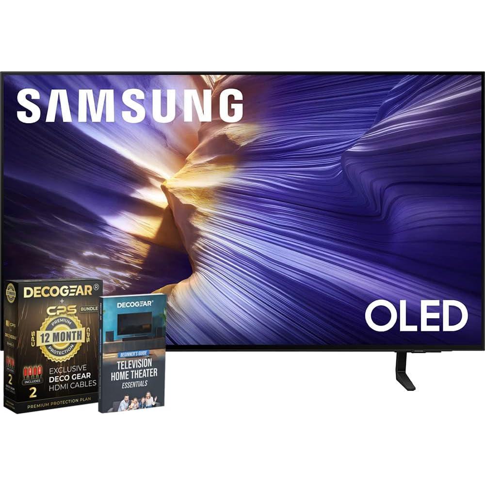 Samsung Televisor Inteligente OLED 4K S90F 42" (2025) con Protección
