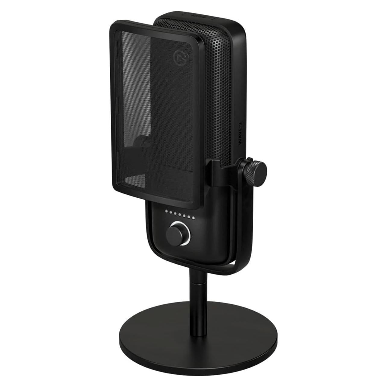 Micrófono de condensador USB Elgato Pro Audio con escudo anti-plosivo