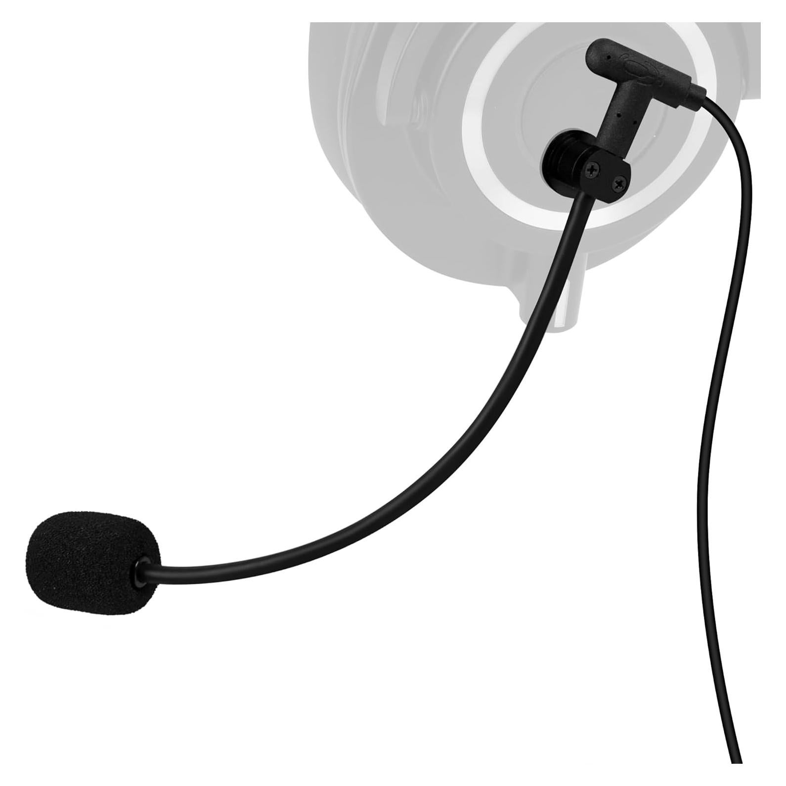 Micrófono Boom GEEKRIA para Auriculares - Compatible con PC y Consolas