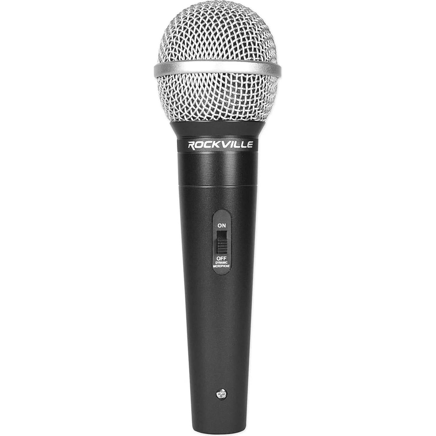 Paquete de 3 Micrófonos Dinámicos Rockville RMC-3PK XLR