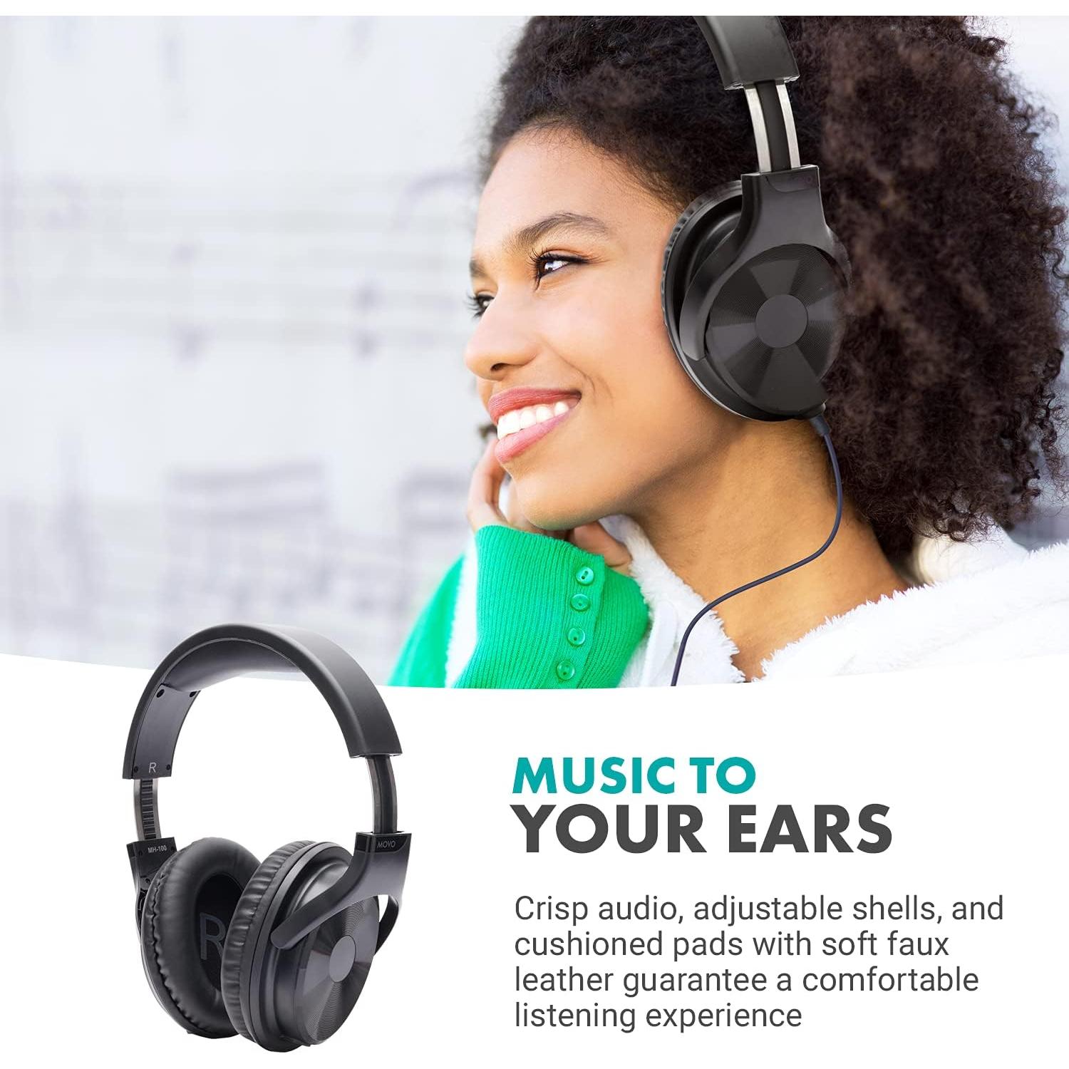 Equipo de Grabación Movo Studio - Micrófono Condensador y Auriculares