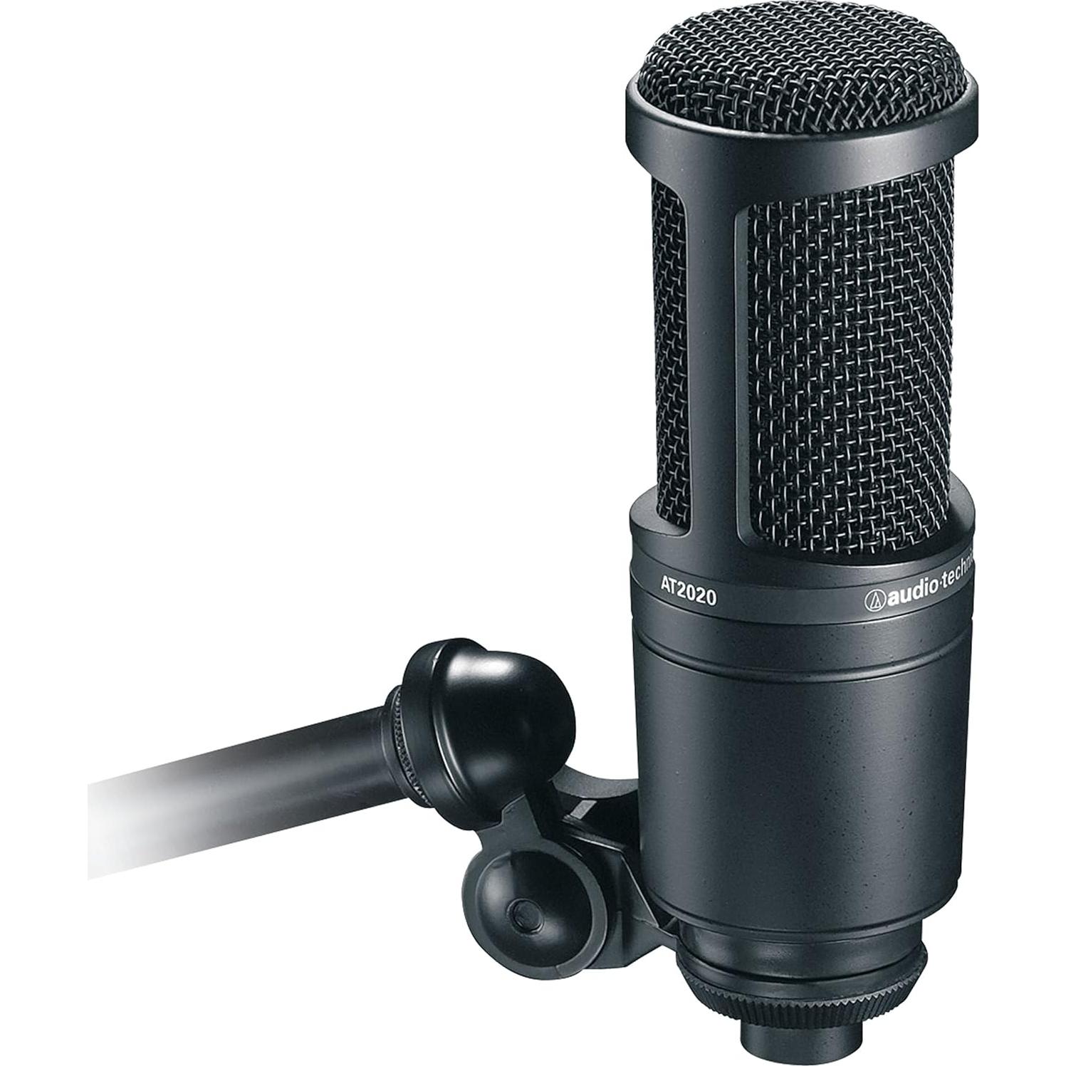 Micrófono de condensador cardioide Audio Technica AT2020