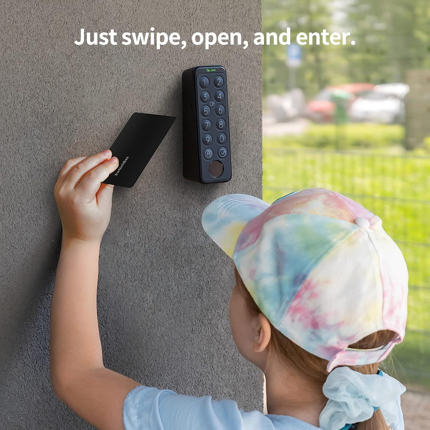 SwitchBot Cerradura Teclado Control App Paquete de 3