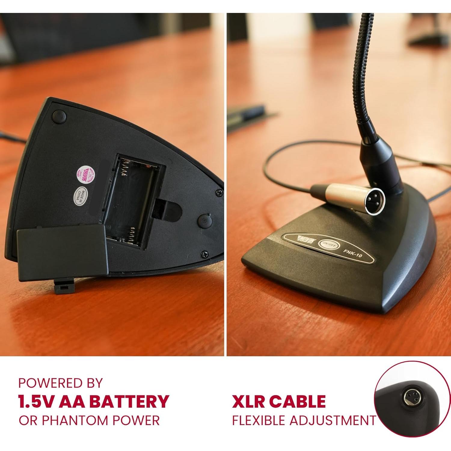 Micrófono de condensador NOVIK NEO FNK-10 con cuello de ganso