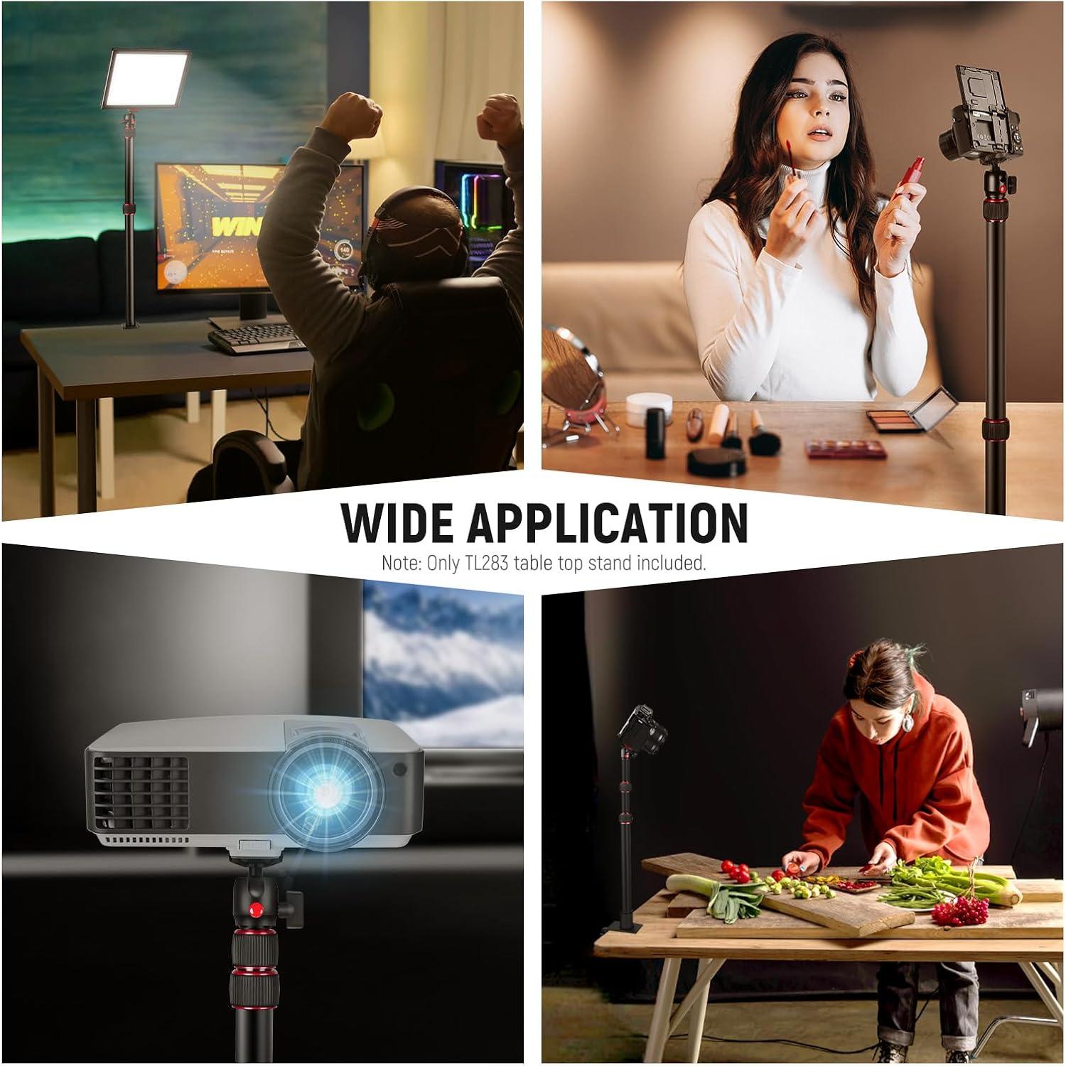 Soporte de Escritorio NEEWER TL283 para Cámara y Micrófono