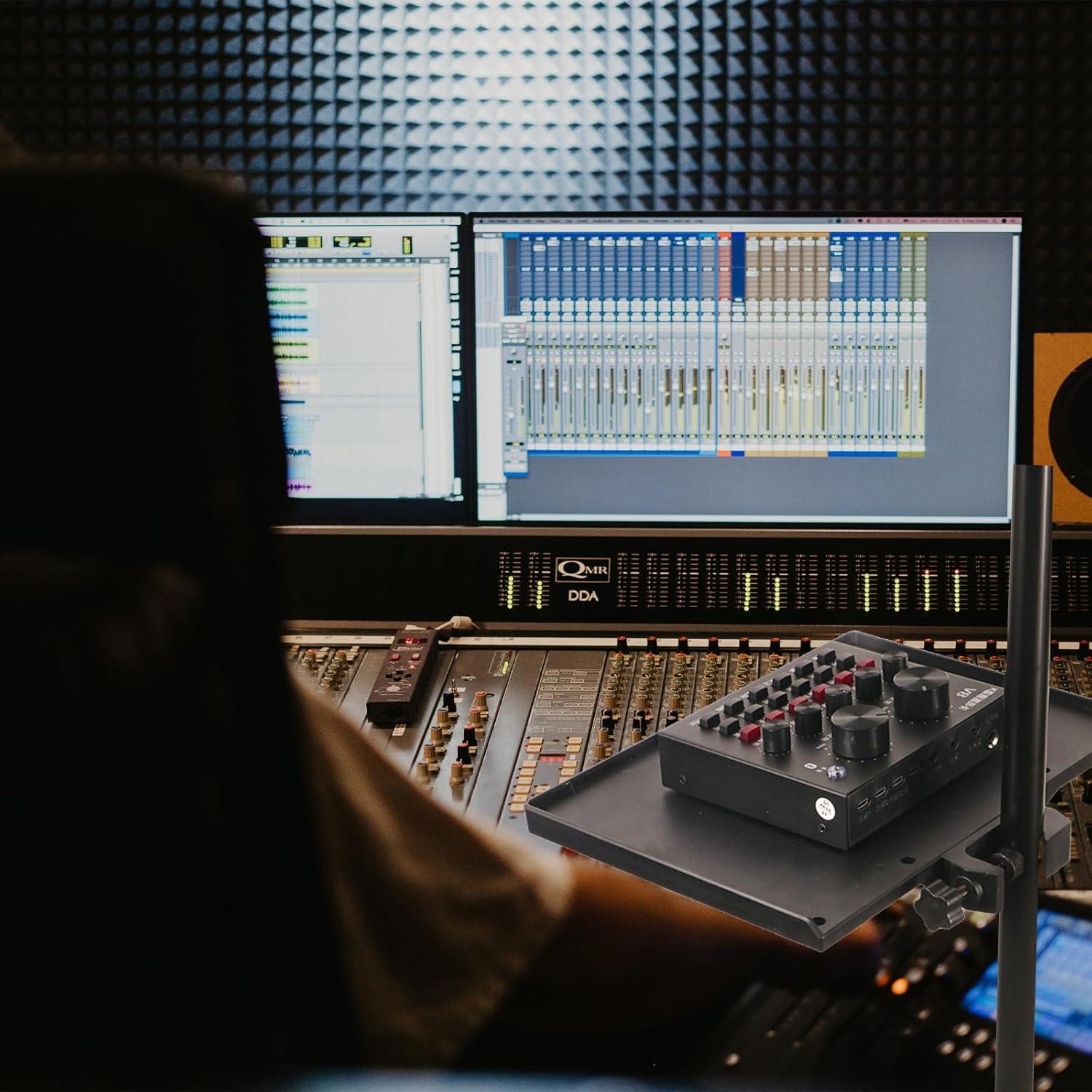 Bandeja Ajustable para Micrófono EXCEART - Soporte Compacto