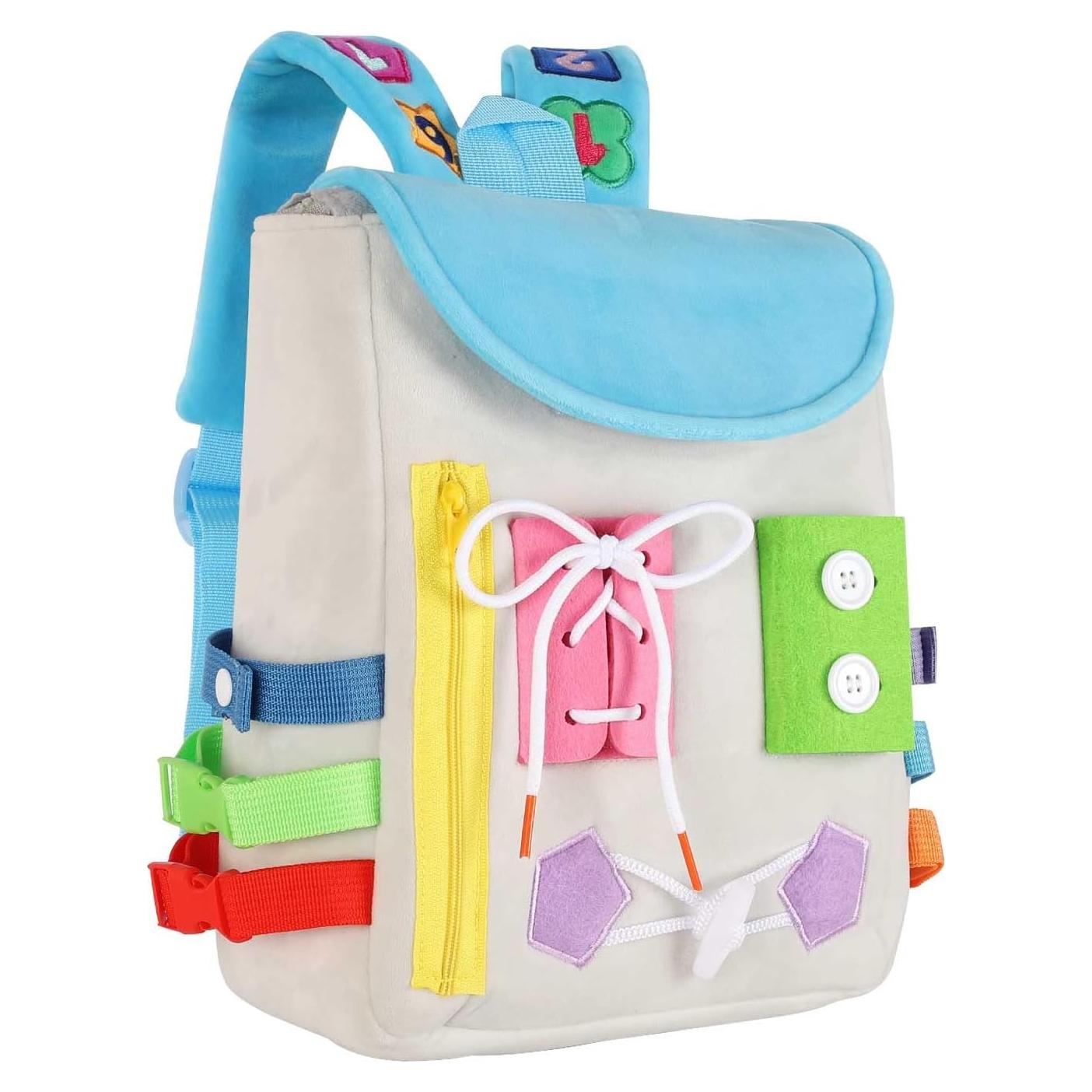 Mochila Tablero Ocupado Foshan - Juguete Educativo Gris