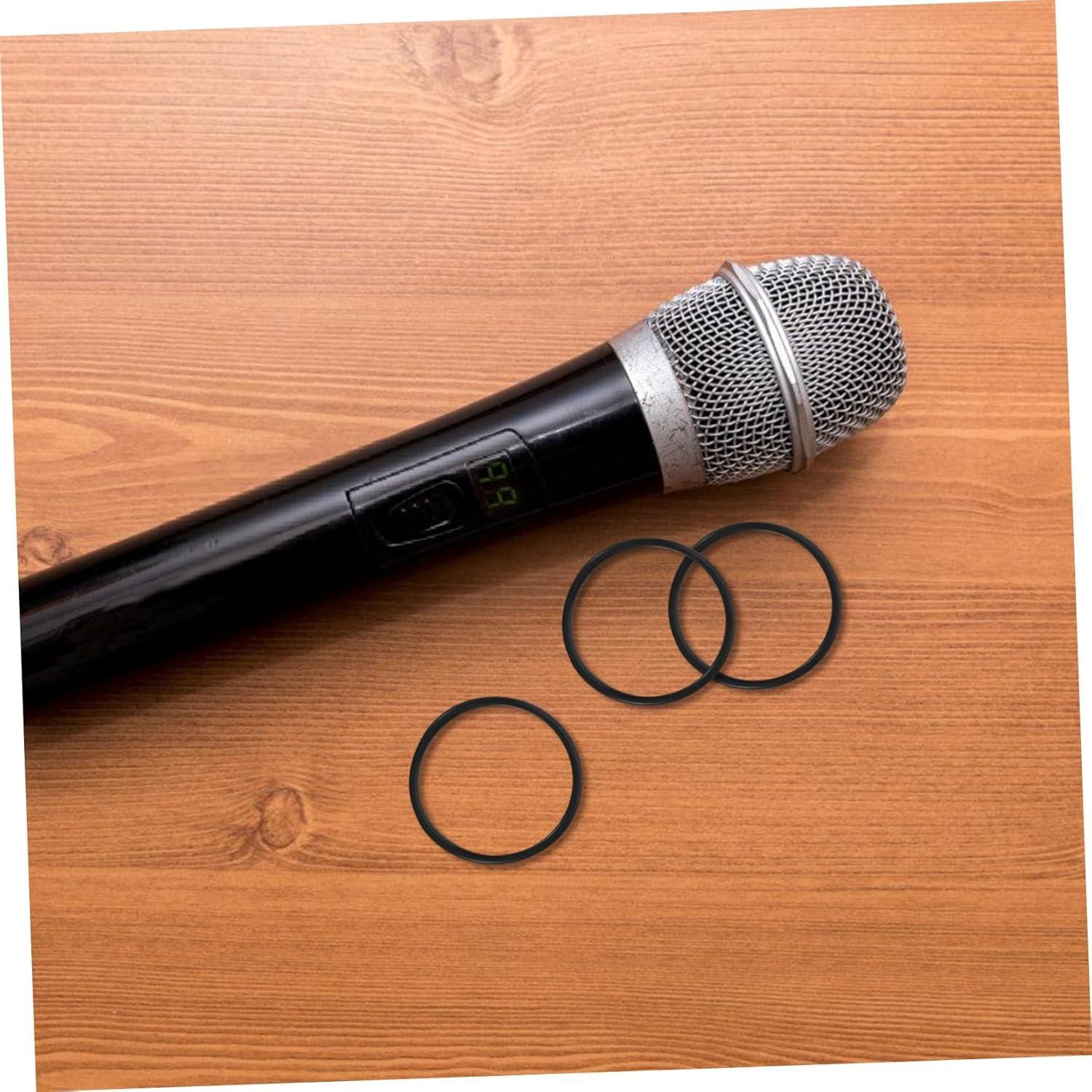 Soporte Antivibración para Micrófono Universal 10 Pcs - Negro