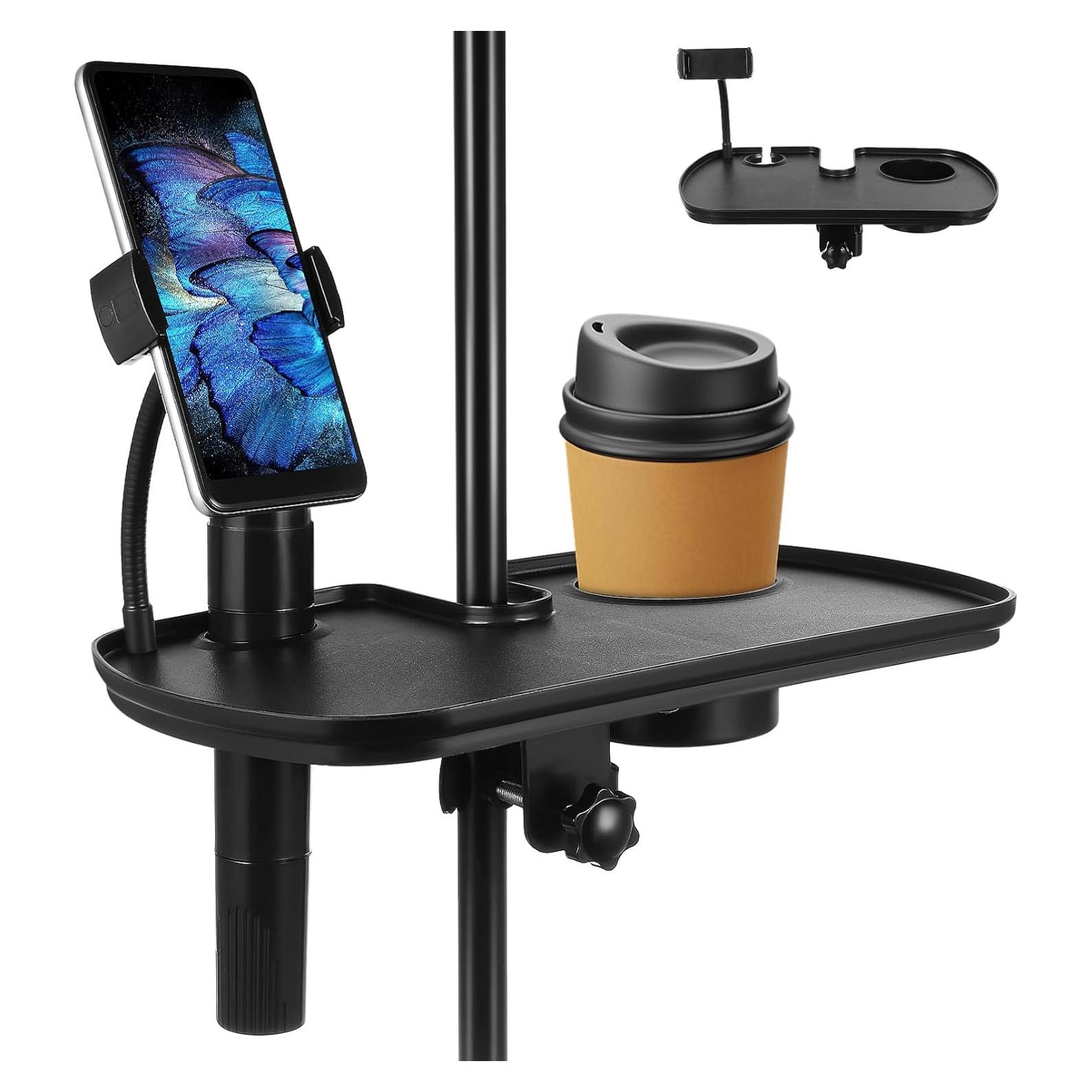 Soporte Universal para Micrófono Toyvian con Porta Bebidas