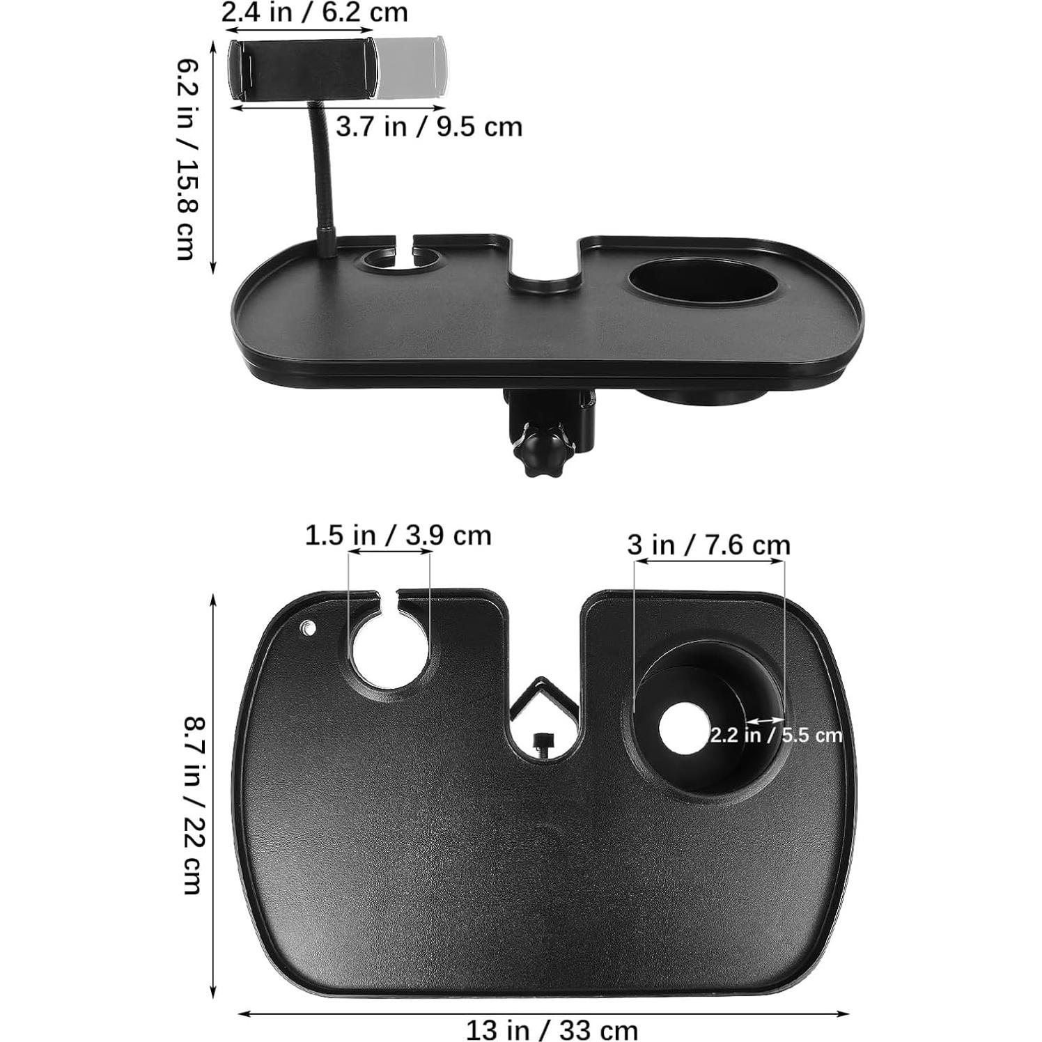 Soporte Universal para Micrófono Toyvian con Porta Bebidas