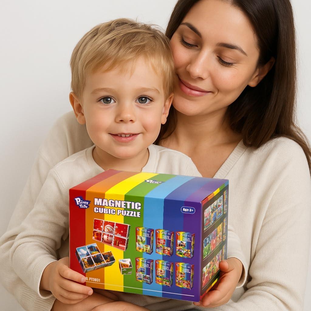 Bloques Magnéticos Educativos Pairez Toys - 36 PCS para Niños 3-5 Años