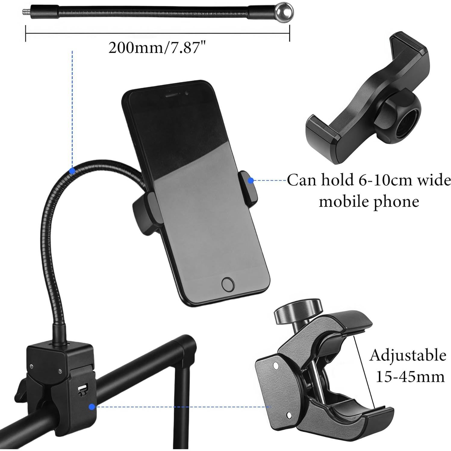 Soporte para Teléfono Móvil Musiin YQZ-1220-001 Ajustable
