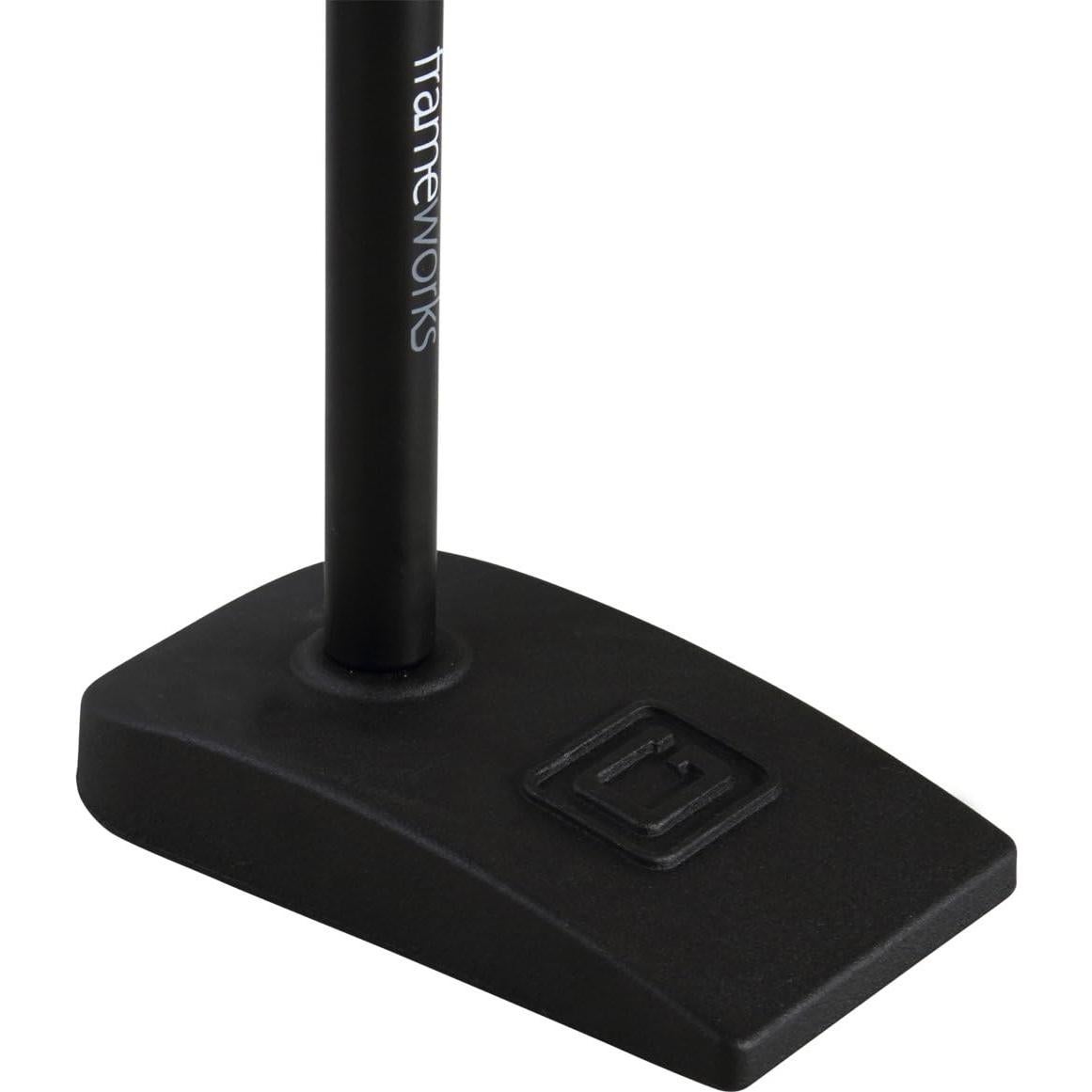 Soportes de Micrófono Gator Frameworks con Base Pesada y Brazo Telescópico