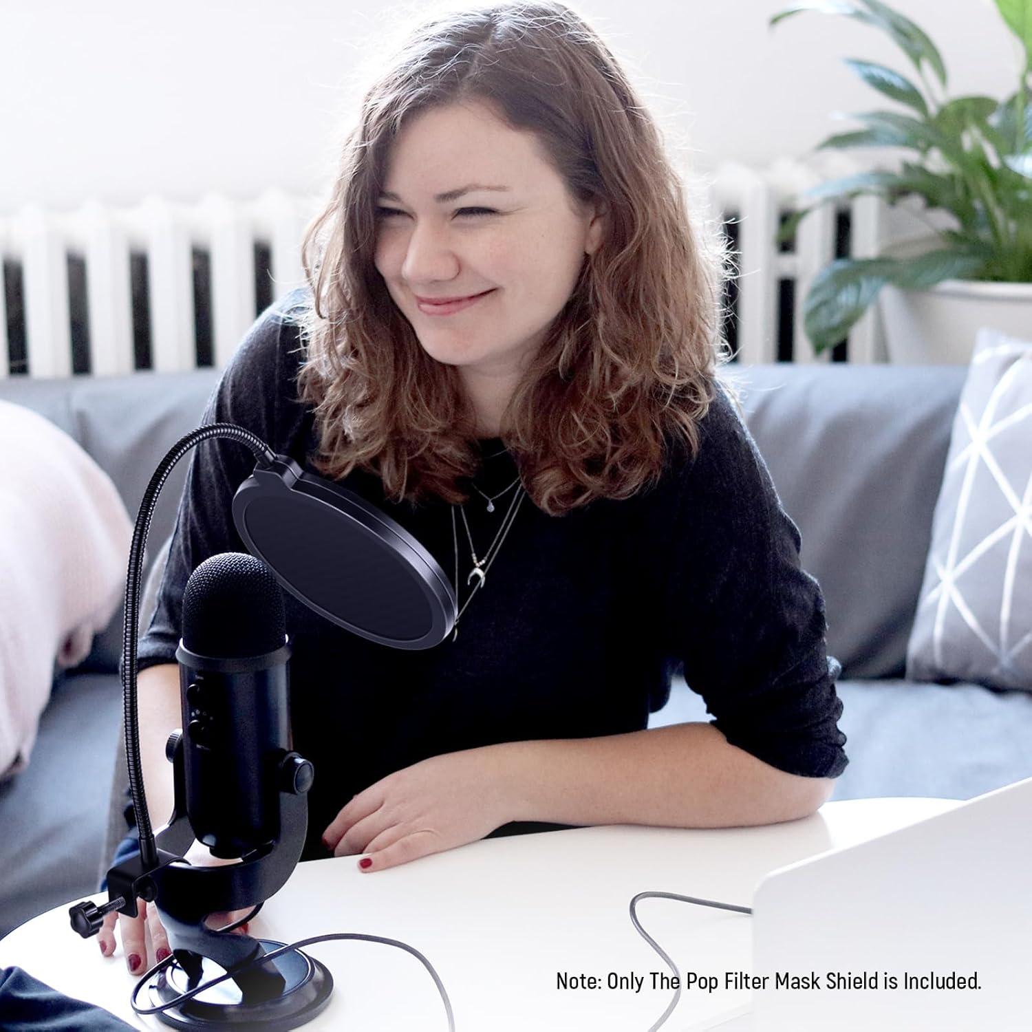 Filtro Pop NEEWER NW(B-3) Doble Capa con Paño de Limpieza