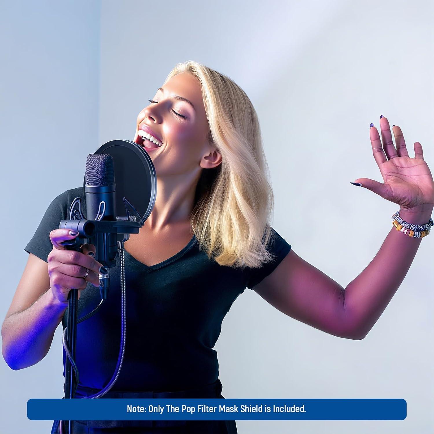 Filtro Pop NEEWER NW(B-3) Doble Capa con Paño de Limpieza