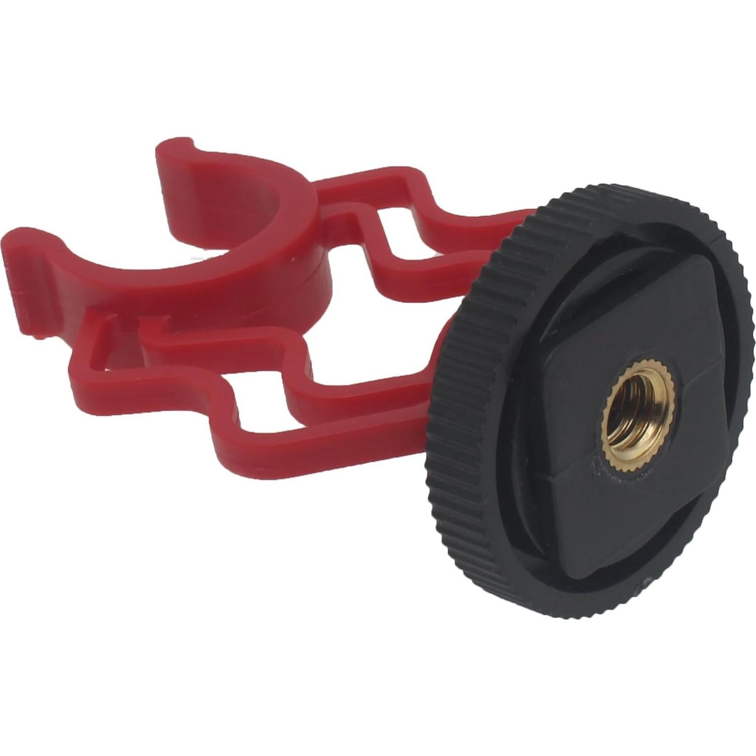 Soporte de Choque para Micrófono Rojo 2 Pcs ABS Metal