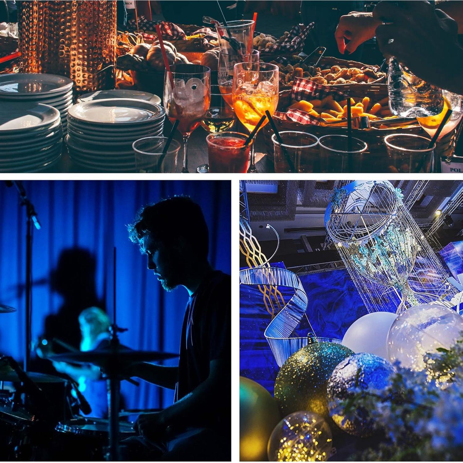 BETOPPER Luz de Escenario 200W RGB DMX Efectos Iluminación