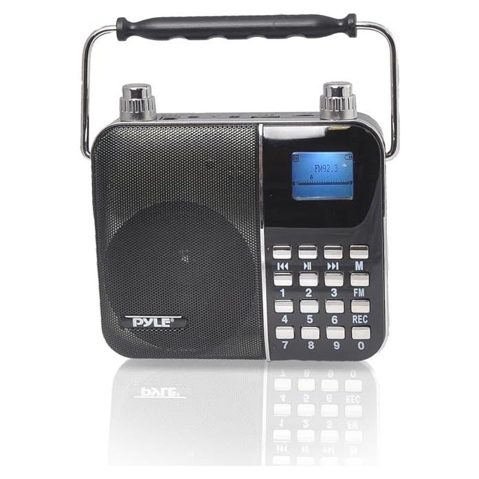 Sistema PA portátil Pyle PWMA68 con micrófono y Bluetooth