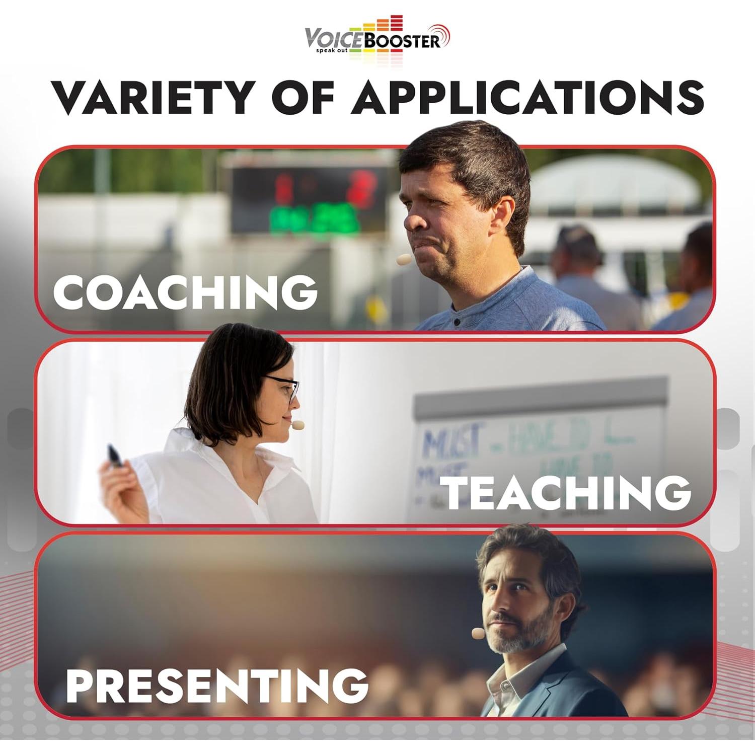 Micrófono de Diadema Omnidireccional VoiceBooster VB-EH-201