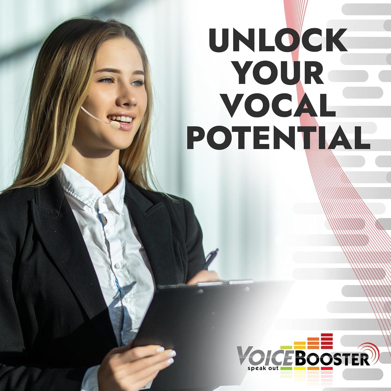 Micrófono de Diadema Omnidireccional VoiceBooster VB-EH-201