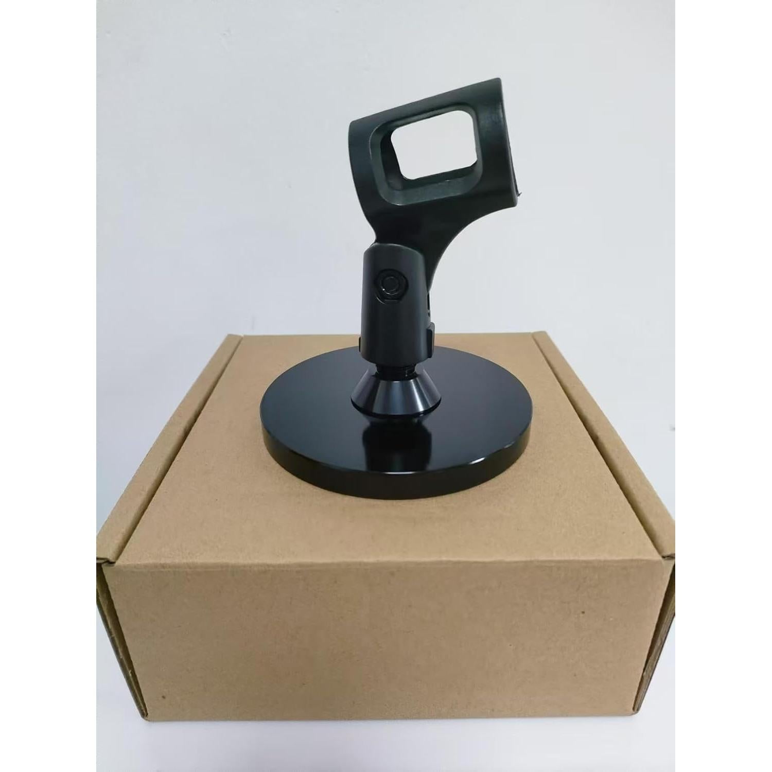 Soporte de Micrófono Cuello de Ganso 33 cm Metal Negro