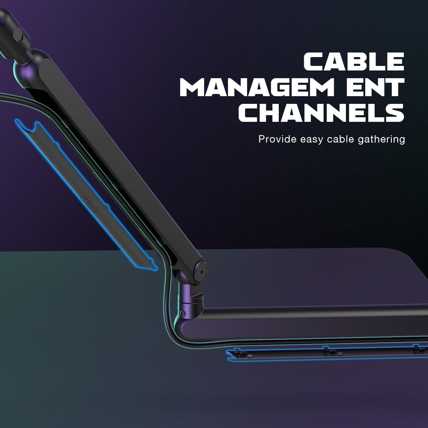 Brazo de Micrófono FIFINE BM88 con Mezclador XLR y RGB