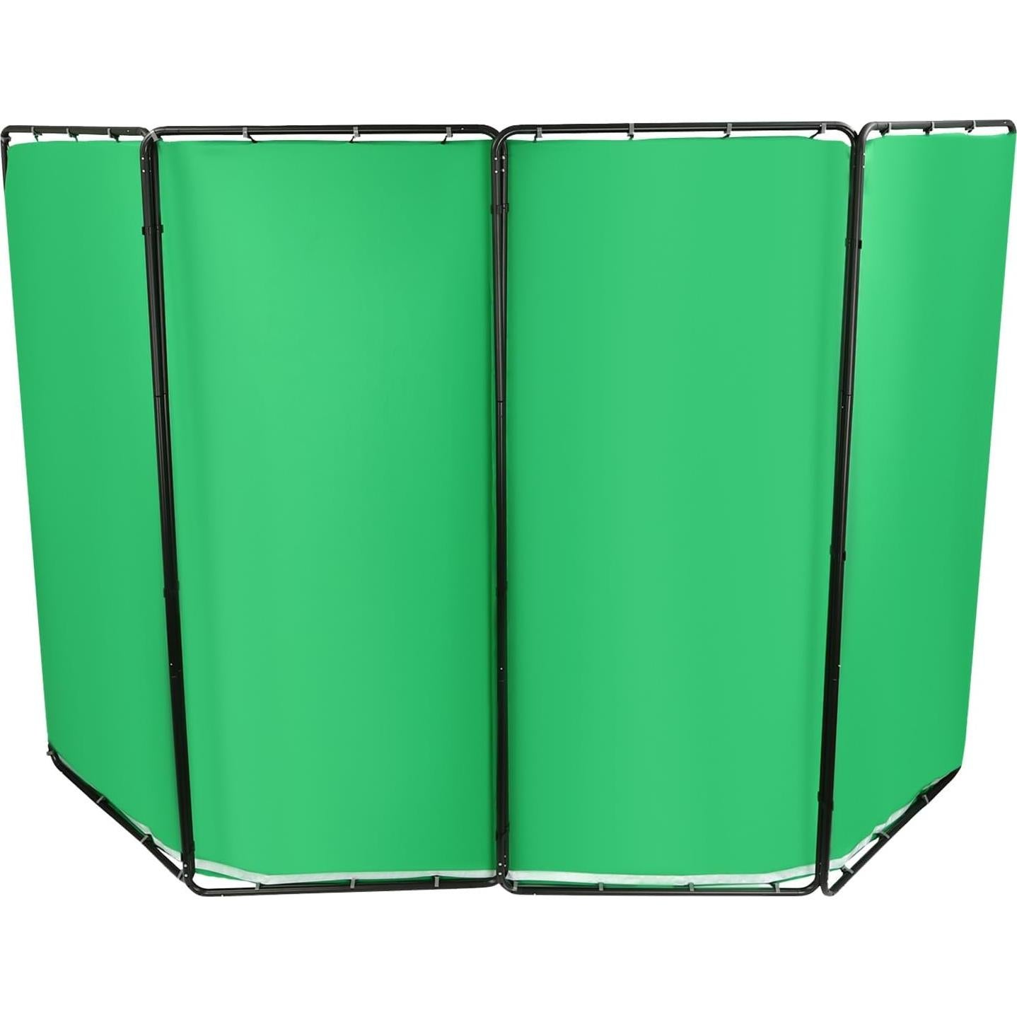 Kit de Soporte de Fondo Verde 2.4m x 4m Goto7 para Fotografía